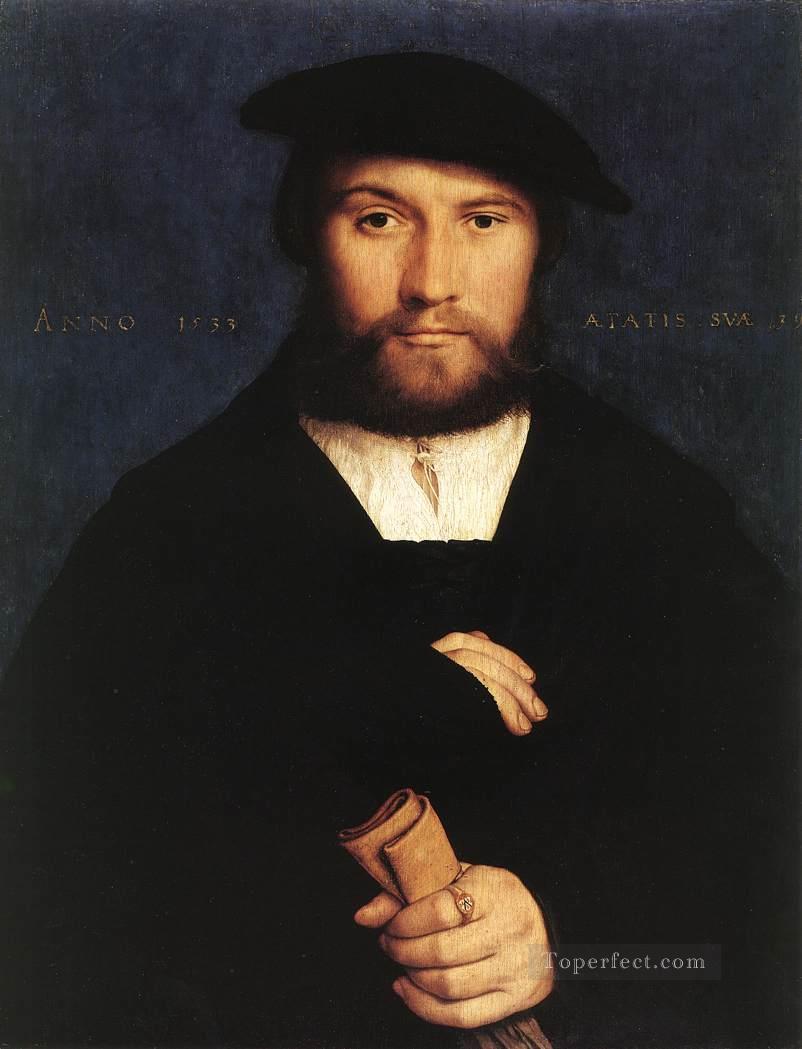 Portrait of a Member of the Wedigh Family Renaissance Hans Holbein the Younger Oil Paintings